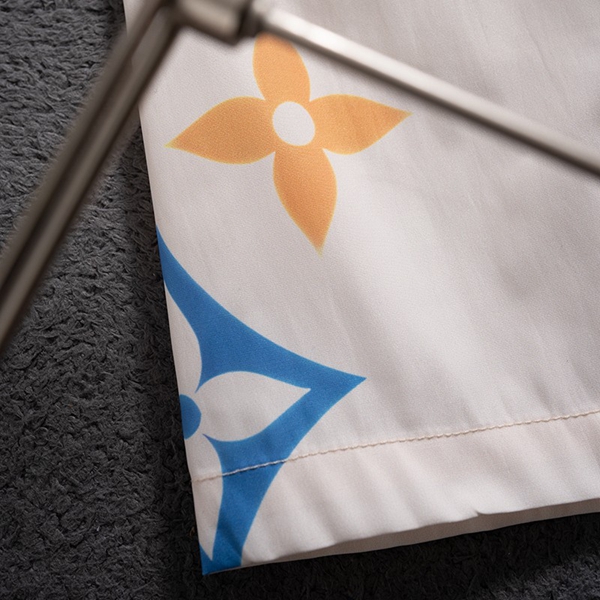 ブランドハーフパンツ素材ディテール